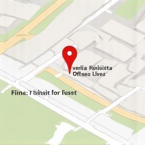 Mapa localizando o escritório ÁudioVoz na Avenida Paulista